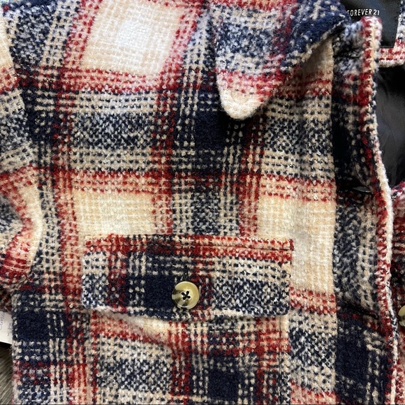 Forever 21 Plaid jacket, shacket - Picture 4 of 9